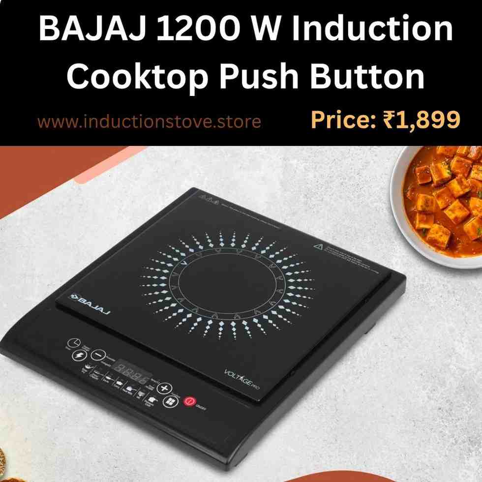 BAJAJ 1200 W Induction Cooktop Push Button