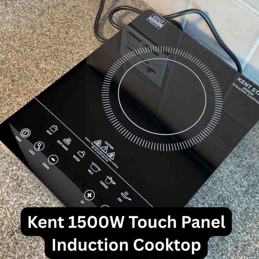 Kent 1500W Touch Panel Induction Cooktop
