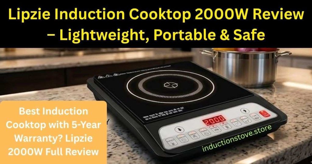 Lipzie 2000W Induction Cooktop