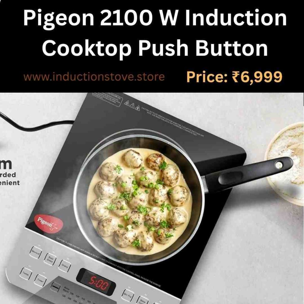 Pigeon 2100 W Induction Cooktop Push Button