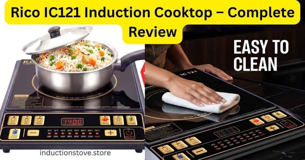 Rico IC121 Induction Cooktop